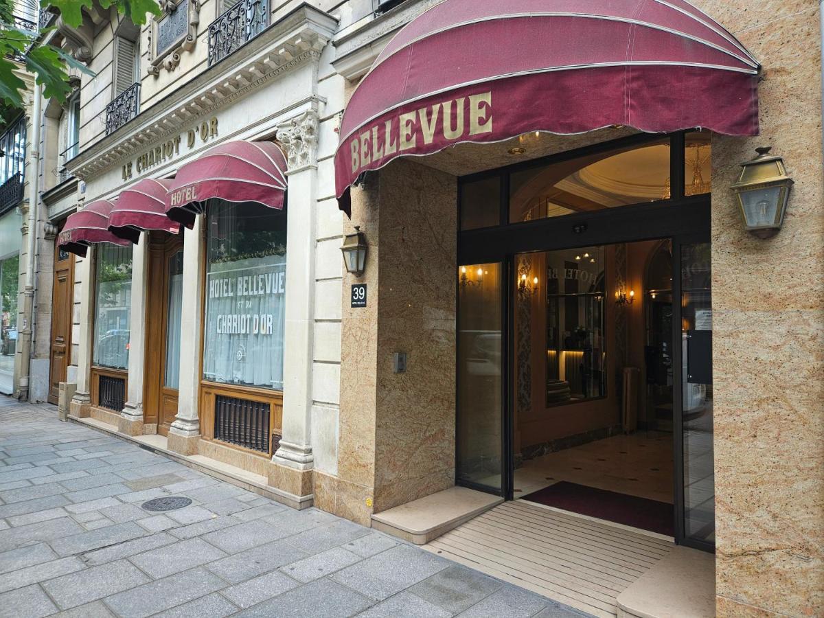 פריז Hotel Bellevue Et Du Chariot D'Or מראה חיצוני תמונה